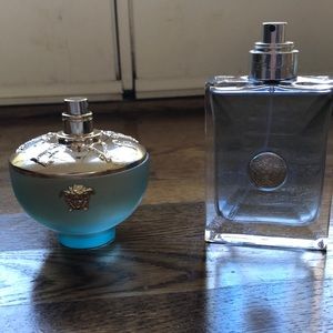 Versace Dylan Turquoise (women) and Blue (mens) set